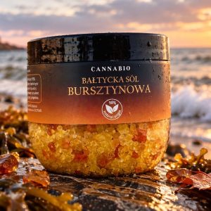 Bałtycka Sól Bursztynowa 500g kosmetyki Bałtycka Sól Bursztynowa 500g